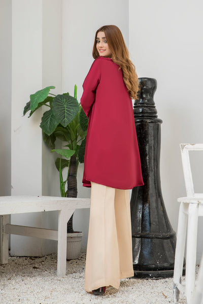 best sellers | Maroon Ray -  front - Premium Dresses from Naayas - Just Rs.3499! Shop now at Naayas Official