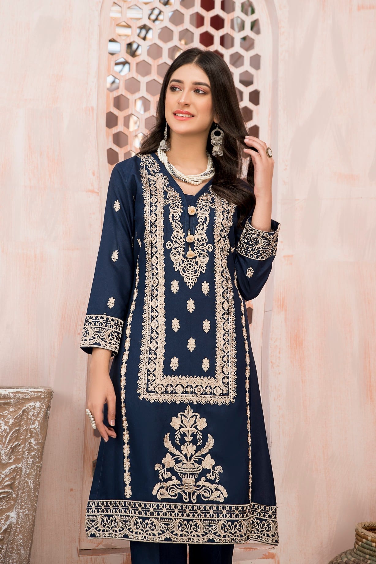 Comely Blue - Premium Dresses from Naayas Official - Just Rs.2999! Shop now at Naayas Official