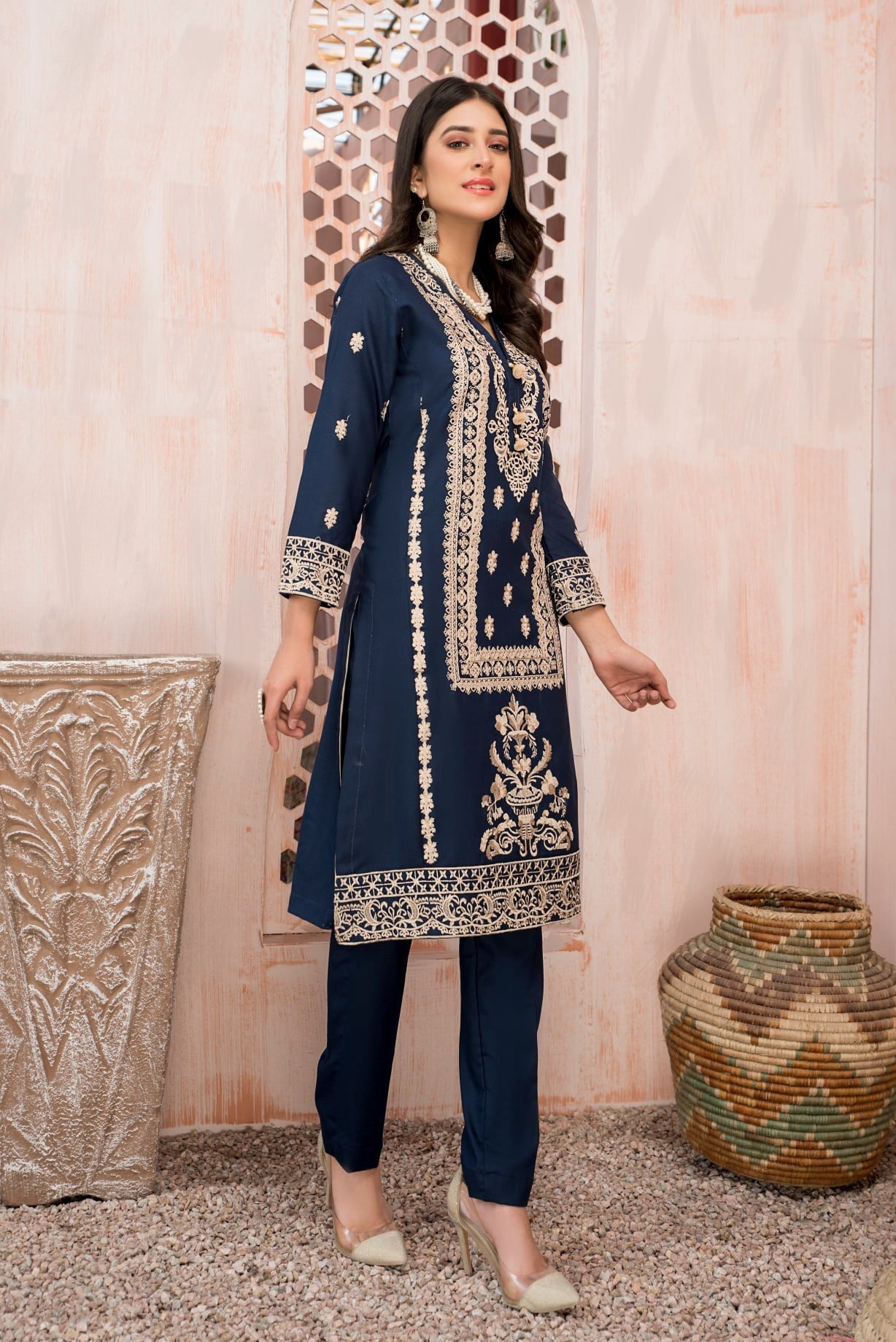 best sellers | Comely Blue -  front - Premium Dresses from Naayas Official - Just Rs.2999! Shop now at Naayas Official