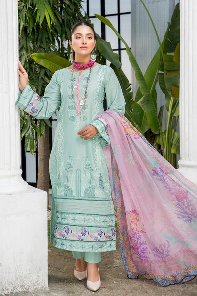 Iris Bloom - Premium Dresses from Nerra Lawn '22 - Just Rs.4559.20! Shop now at Naayas Official