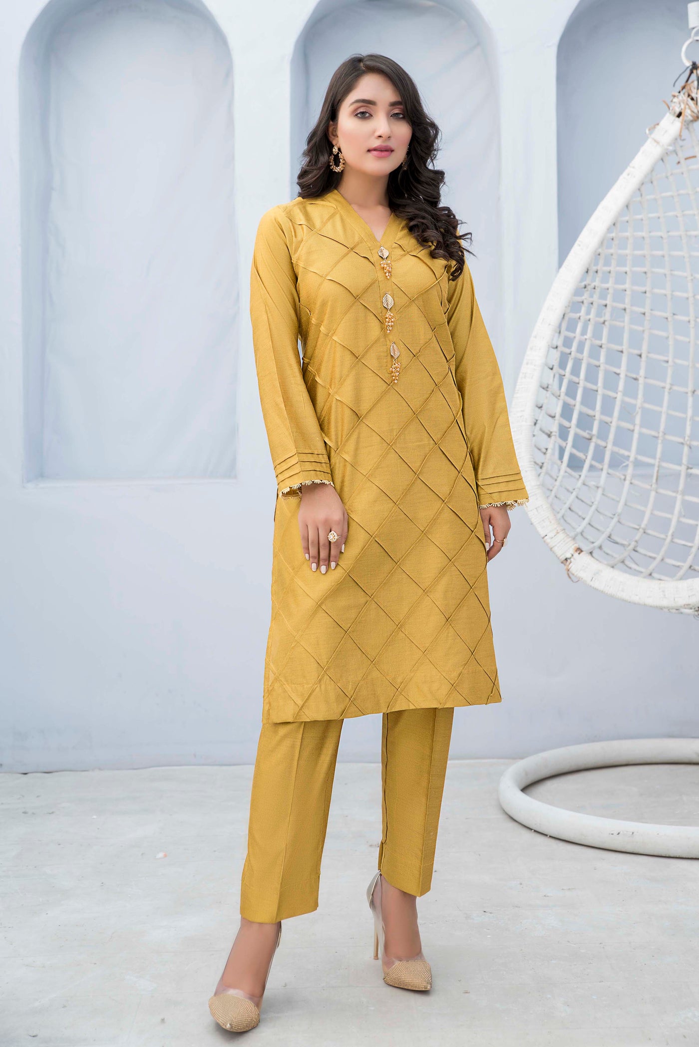 Mustard EL - Premium  from Naayas Official - Just Rs.3850! Shop now at Naayas Official
