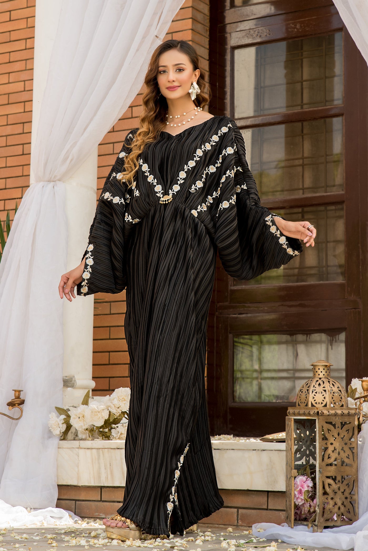 Pleated Black - Premium  from Naayas Official - Just Rs.6399.20! Shop now at Naayas Official