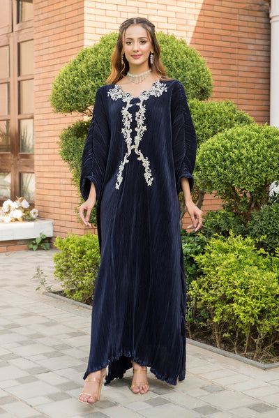 Pleated Blue - Premium  from Naayas Official - Just Rs.6799.20! Shop now at Naayas Official